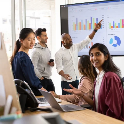 eam analyzing lead generation campaign